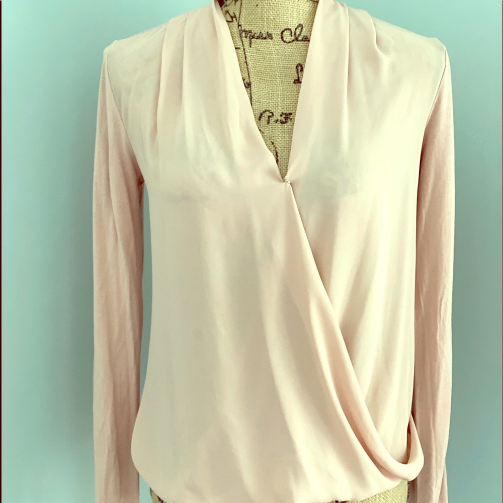 Forever 21 Pink Long Sleeve Top